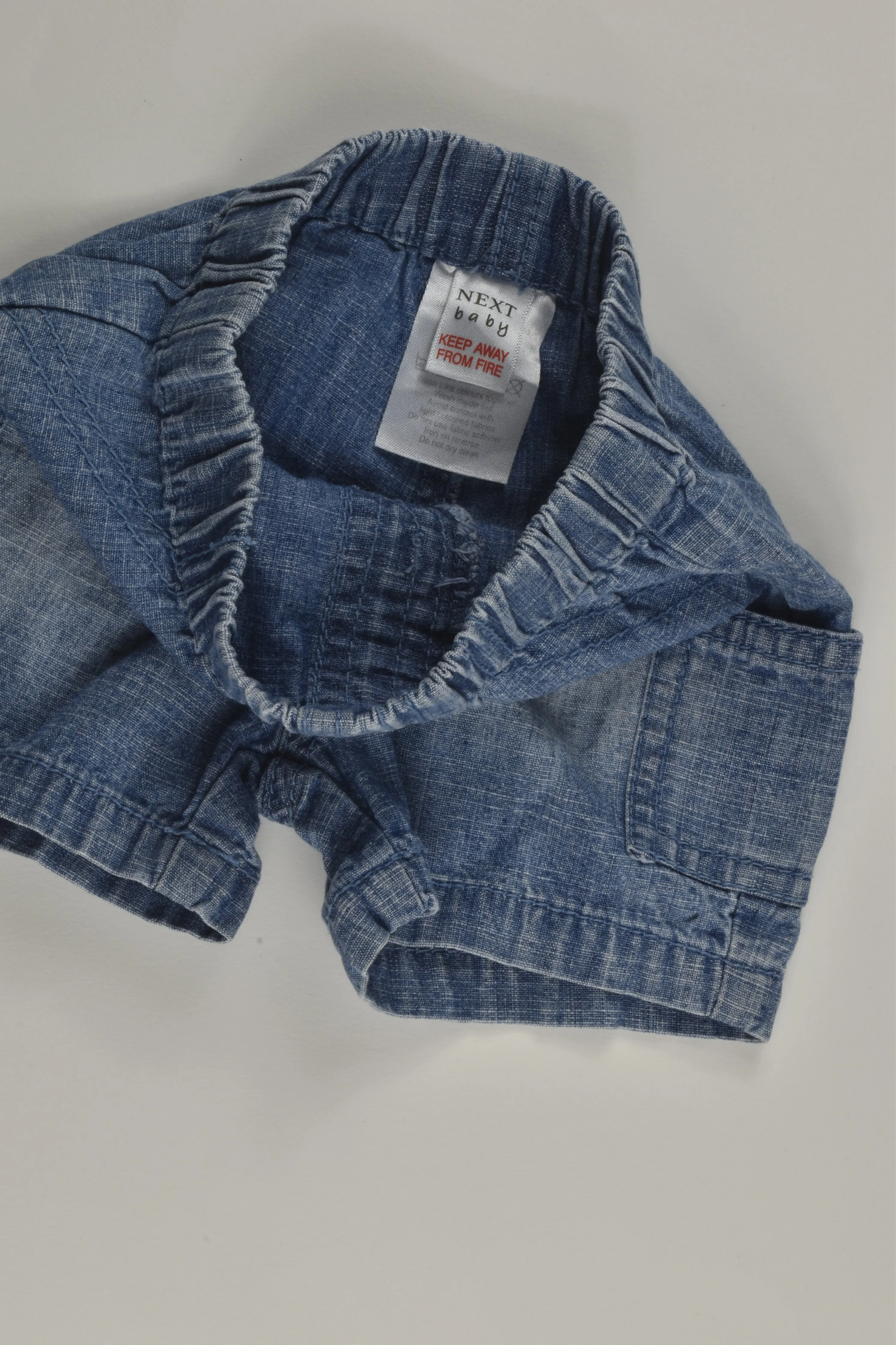 Next Size 0000 Lightweight Denim Shorts