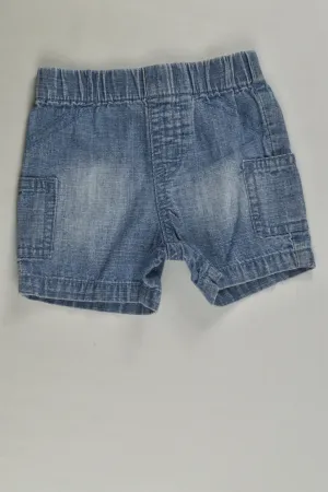Next Size 0000 Lightweight Denim Shorts
