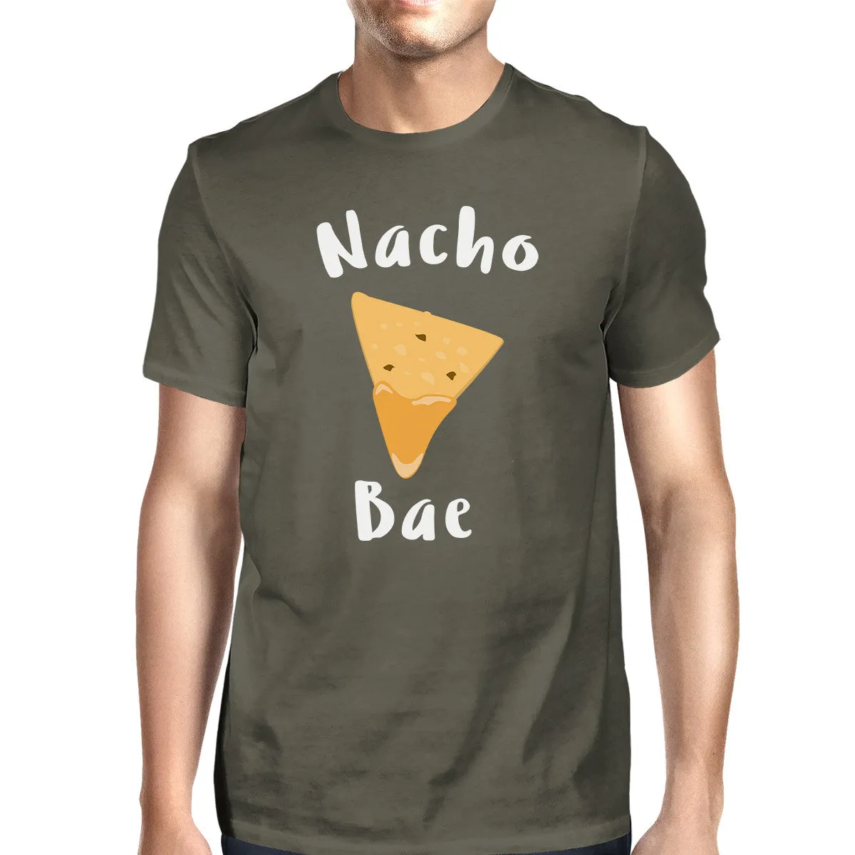 Nocho Bae Men's Dark Grey T-shirt Creative Anniversary Gift Ideas