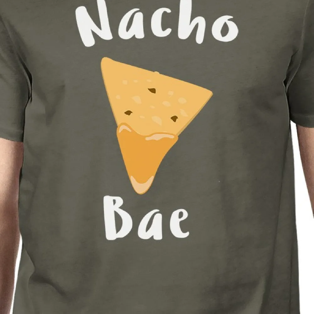 Nocho Bae Men's Dark Grey T-shirt Creative Anniversary Gift Ideas