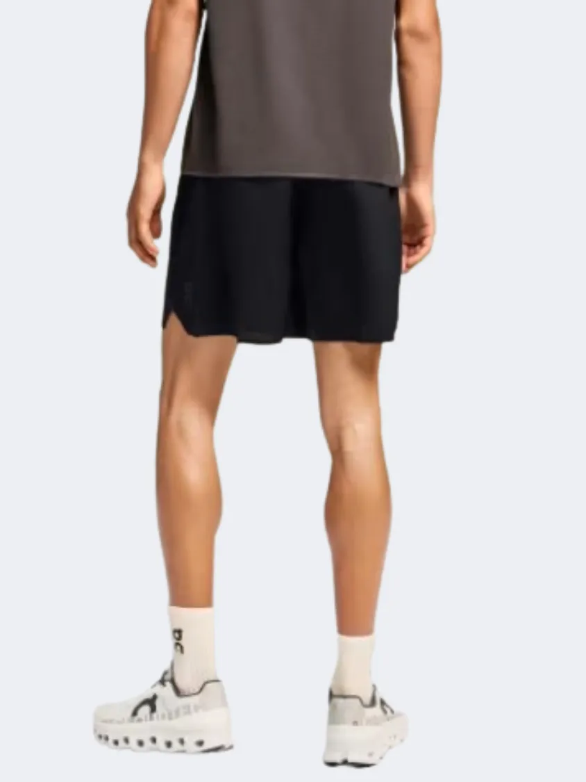 On Lightweight Men Running Short Black