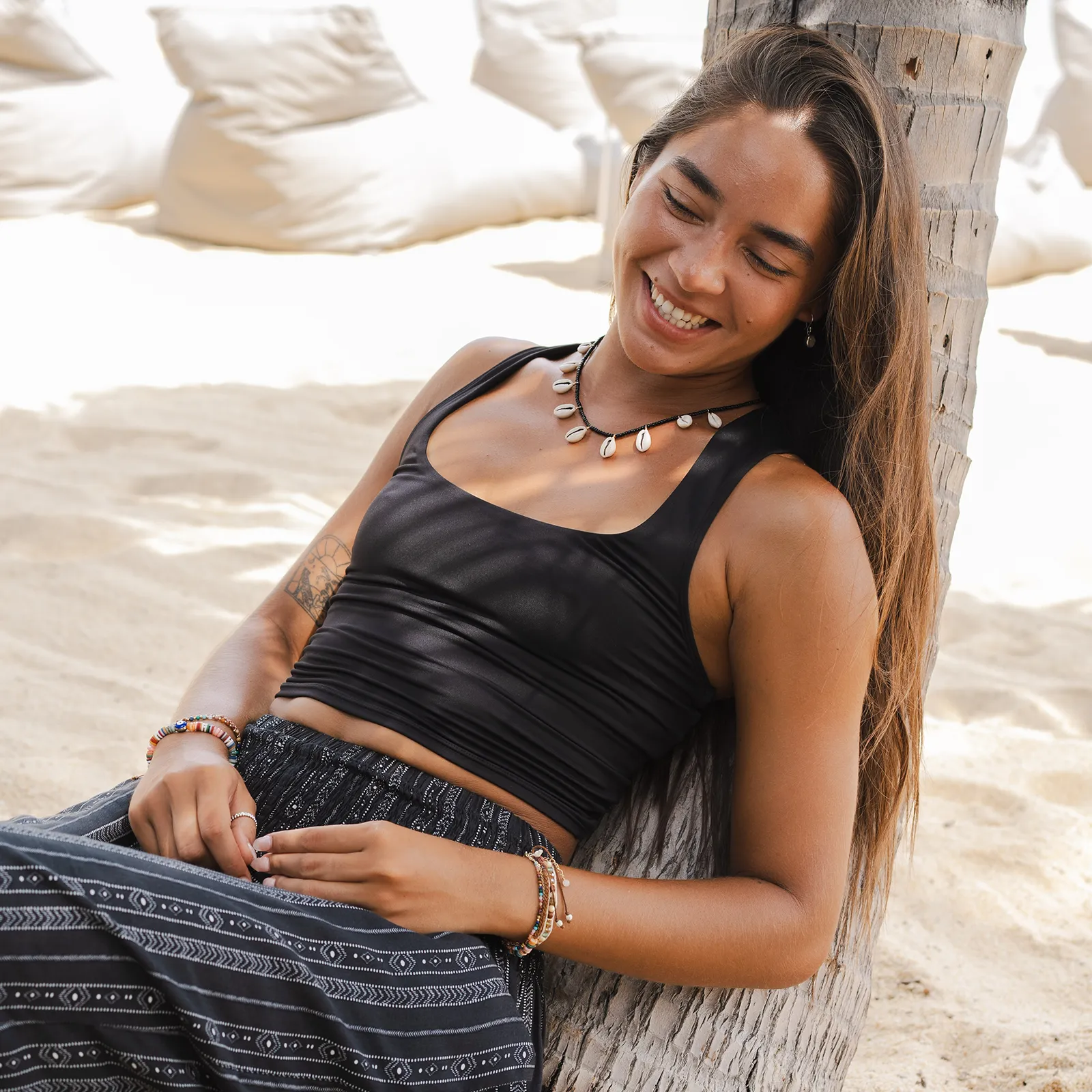Onyx Vinyasa Tank from LotusAndLuna