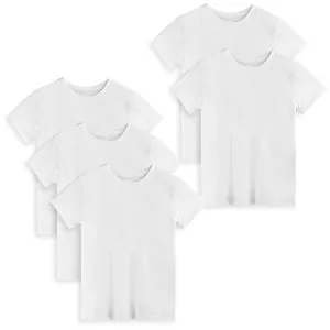 Organic Cotton Kids Shirts - Classic Fit Tee 5 Pack
