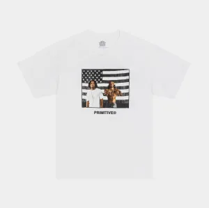 Outkast Graphic Mens Short Sleeve Shirt (White/Black/White)