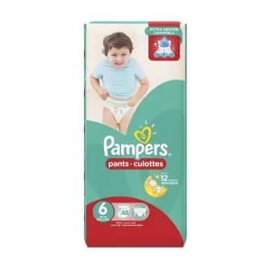 Pampers Pants Size (6) 16 kg Extra Large - 48 Count