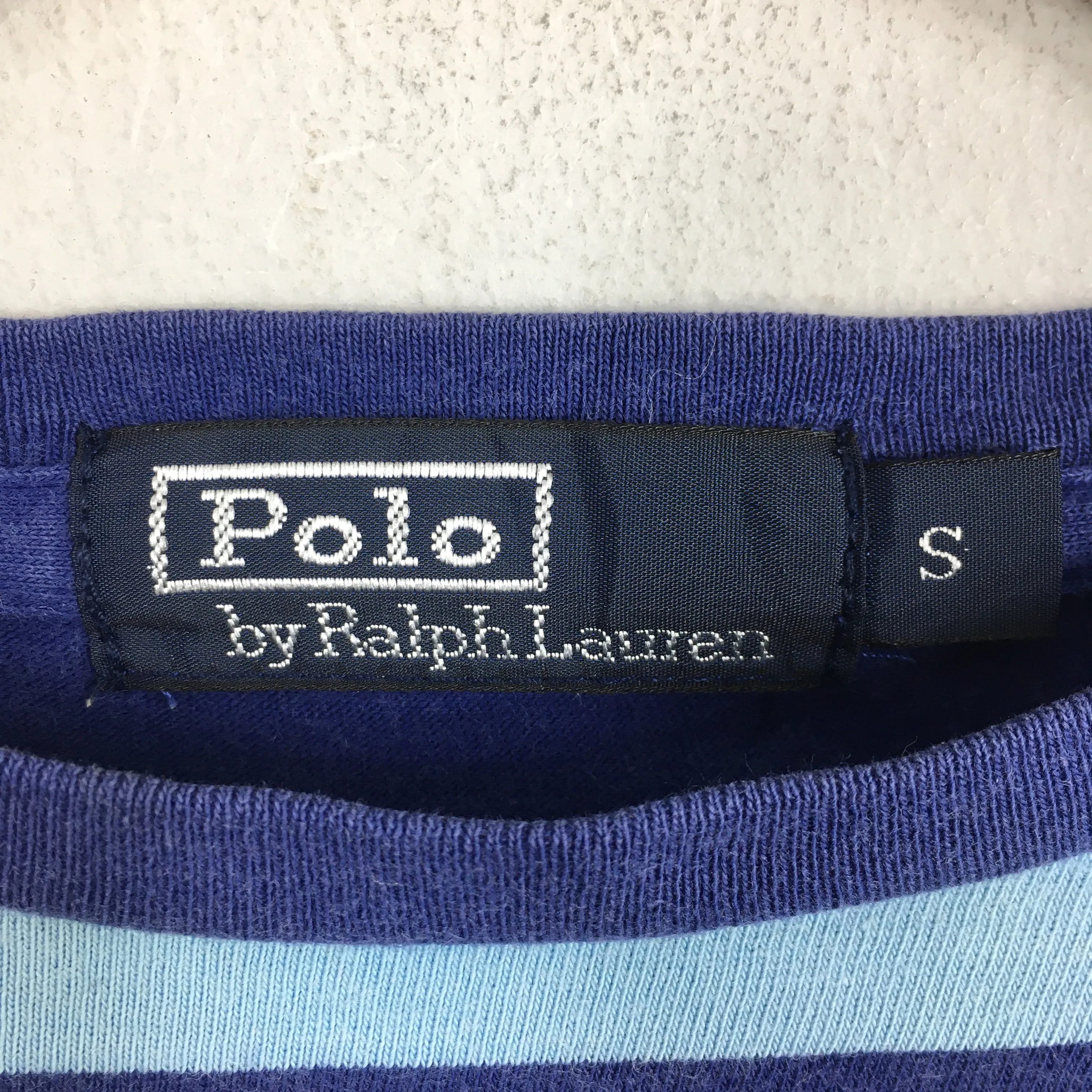 Polo Ralph Lauren Multicolor Blue Striped Polo Shirt Small