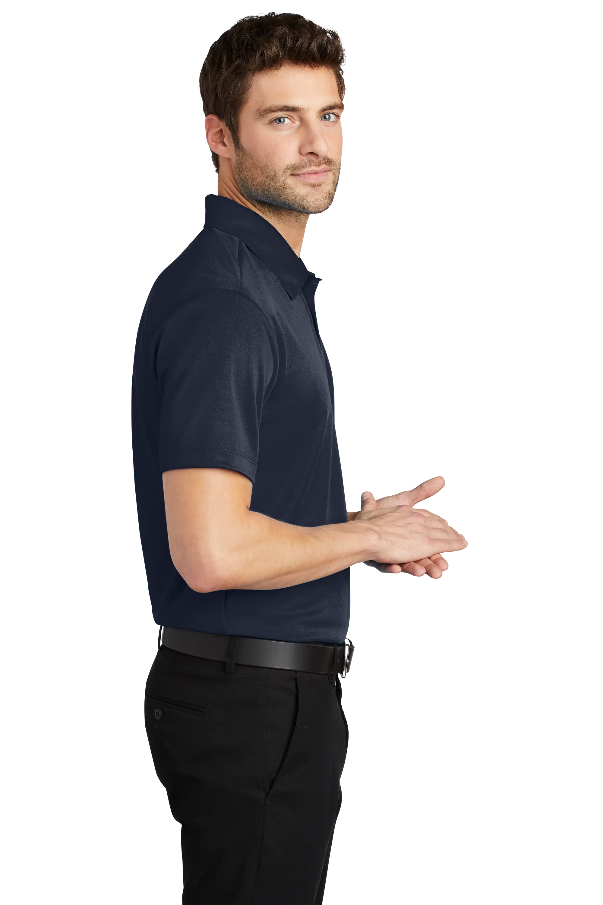 Port Authority® Silk Touch™ Performance Polo - Navy
