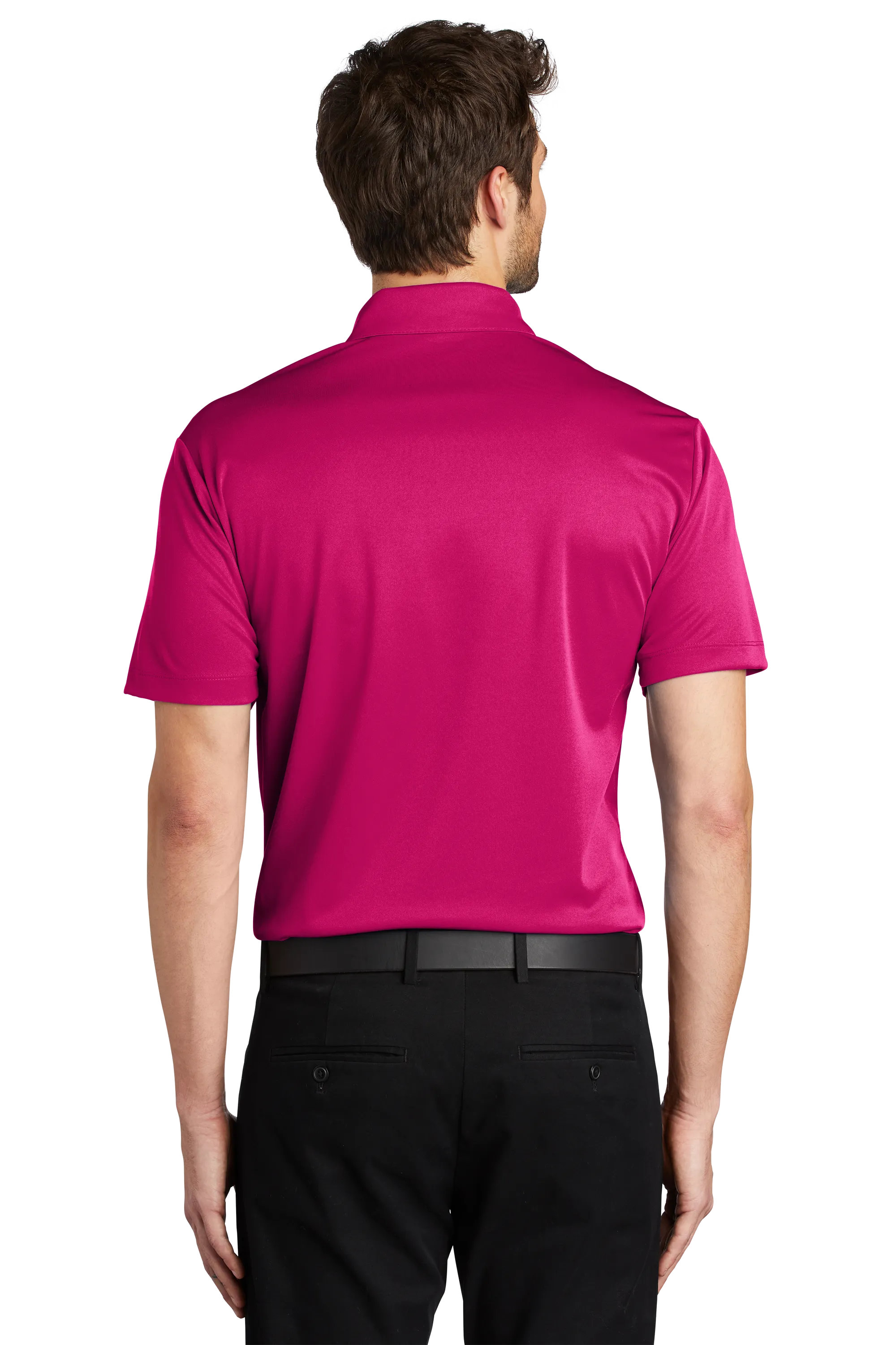 Port Authority® Silk Touch™ Performance Polo - Pink Raspberry