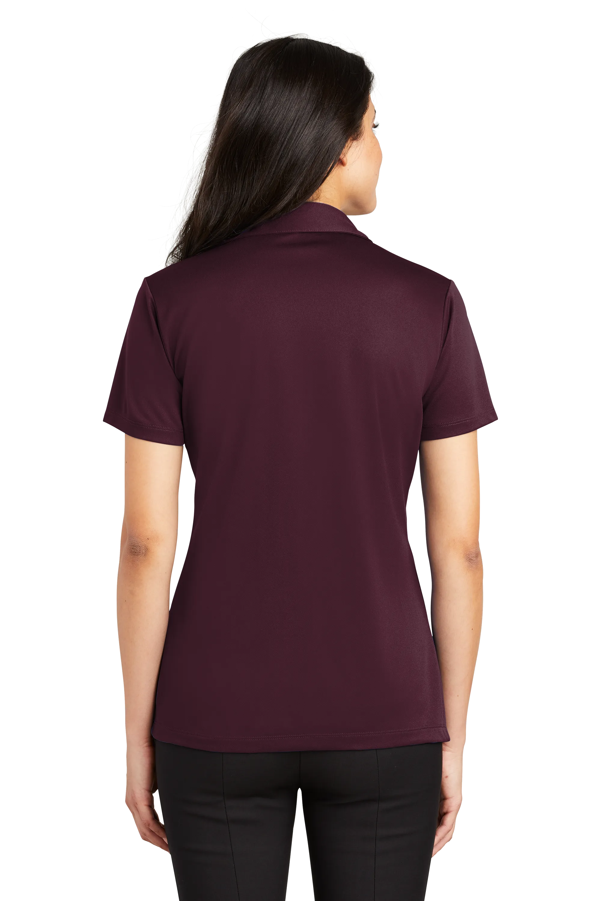 Port Authority® Women's Silk Touch™ Performance Polo - Maroon