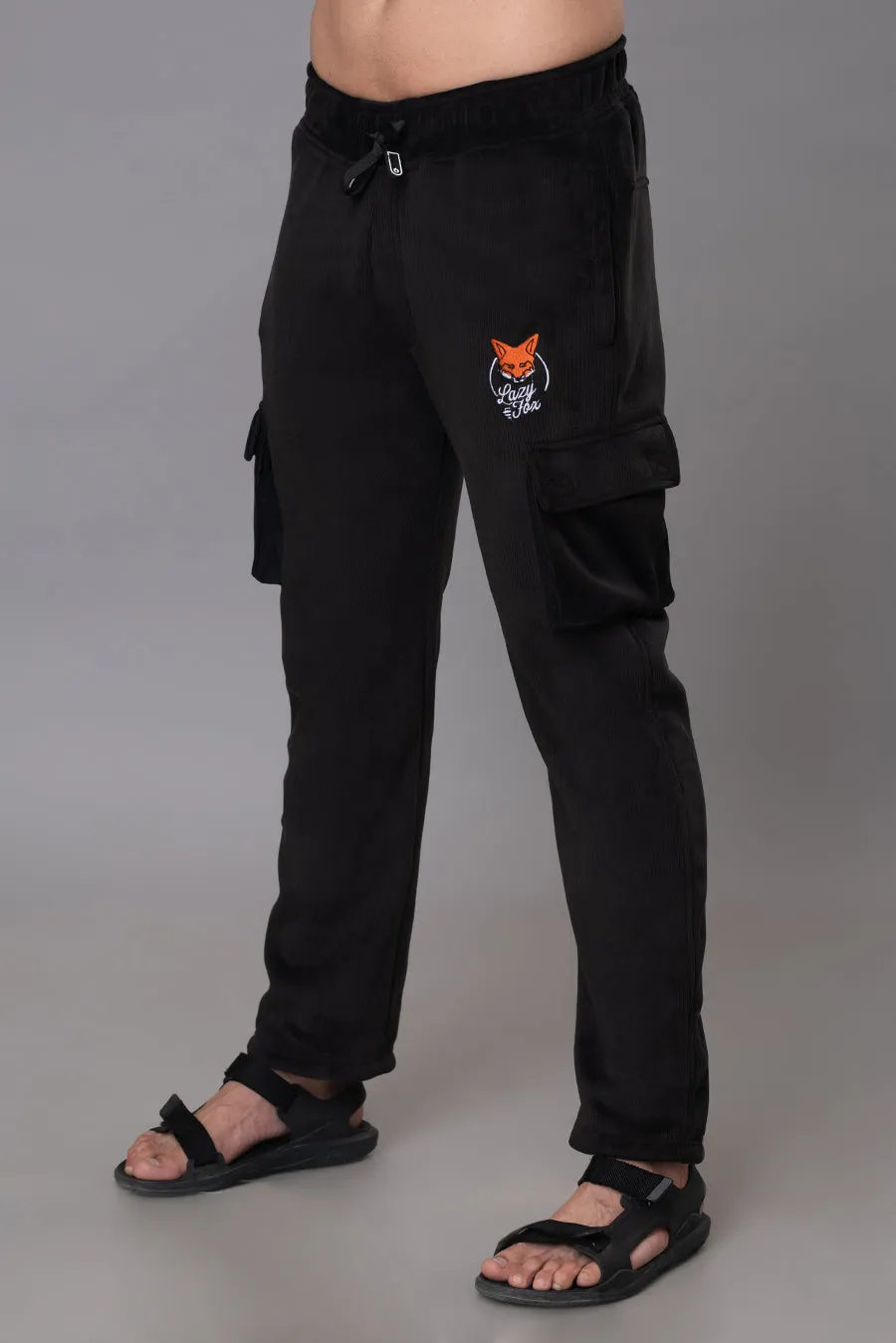PREMIUM CORDUROY STRAIGHTFIT -BLACK