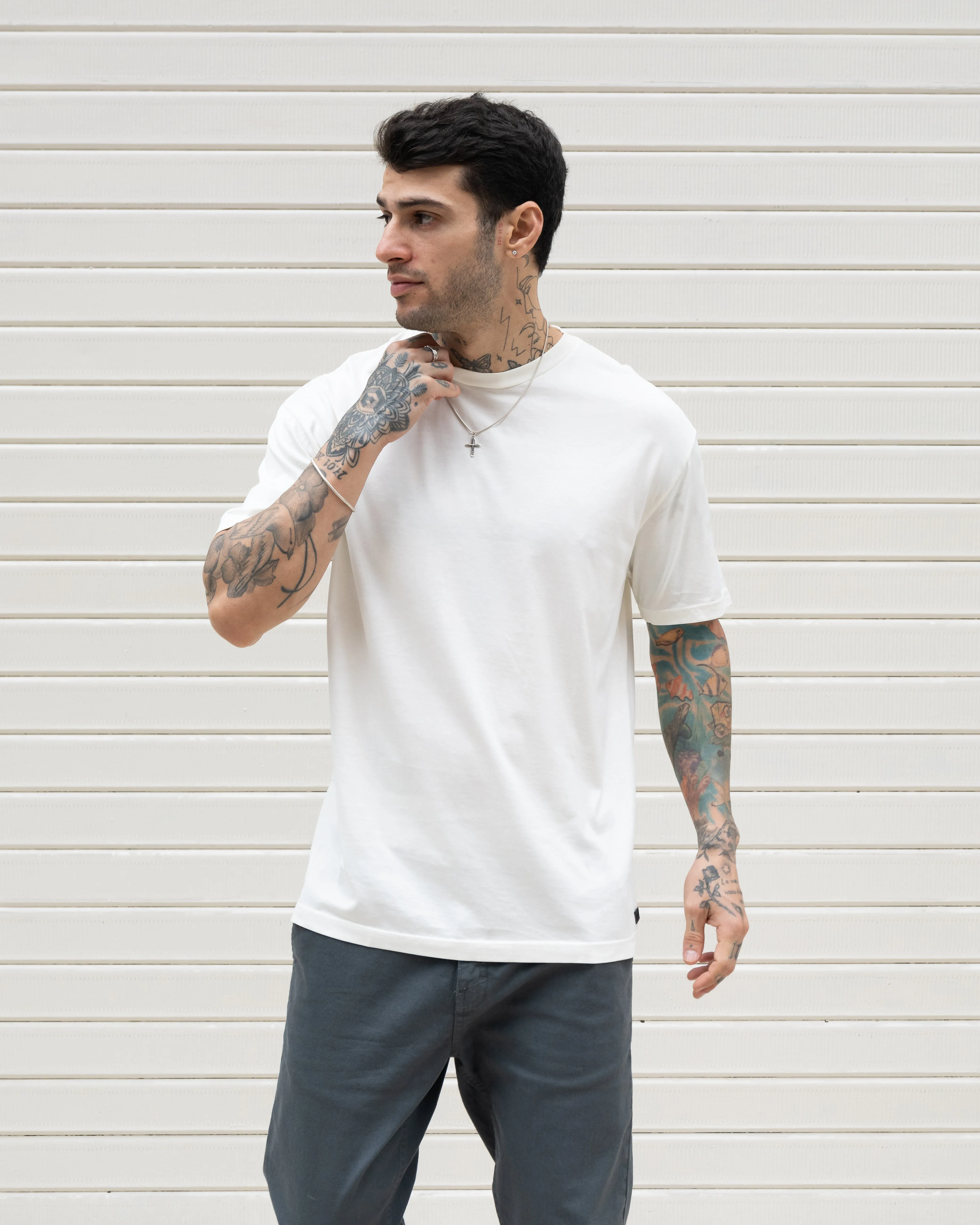 Premium Pima Tee - Buttercream