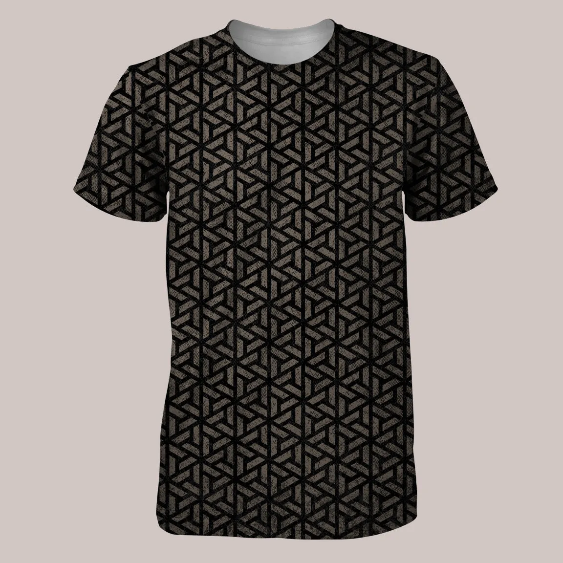 Psychedelic Shirt (UV/RGB, Eco-Friendly, Unisex) | SAFAFVID