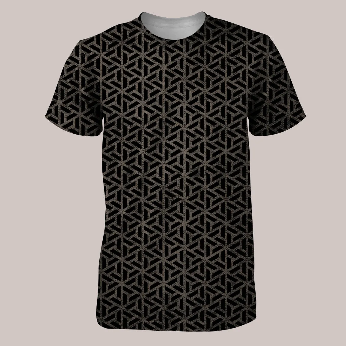 Psychedelic Shirt (UV/RGB, Eco-Friendly, Unisex) | SAFAFVID
