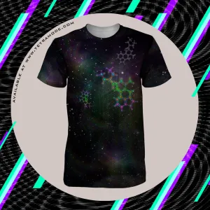 Psychedelic T-Shirt (UV/RGB, Eco-Friendly, Unisex) | ACID