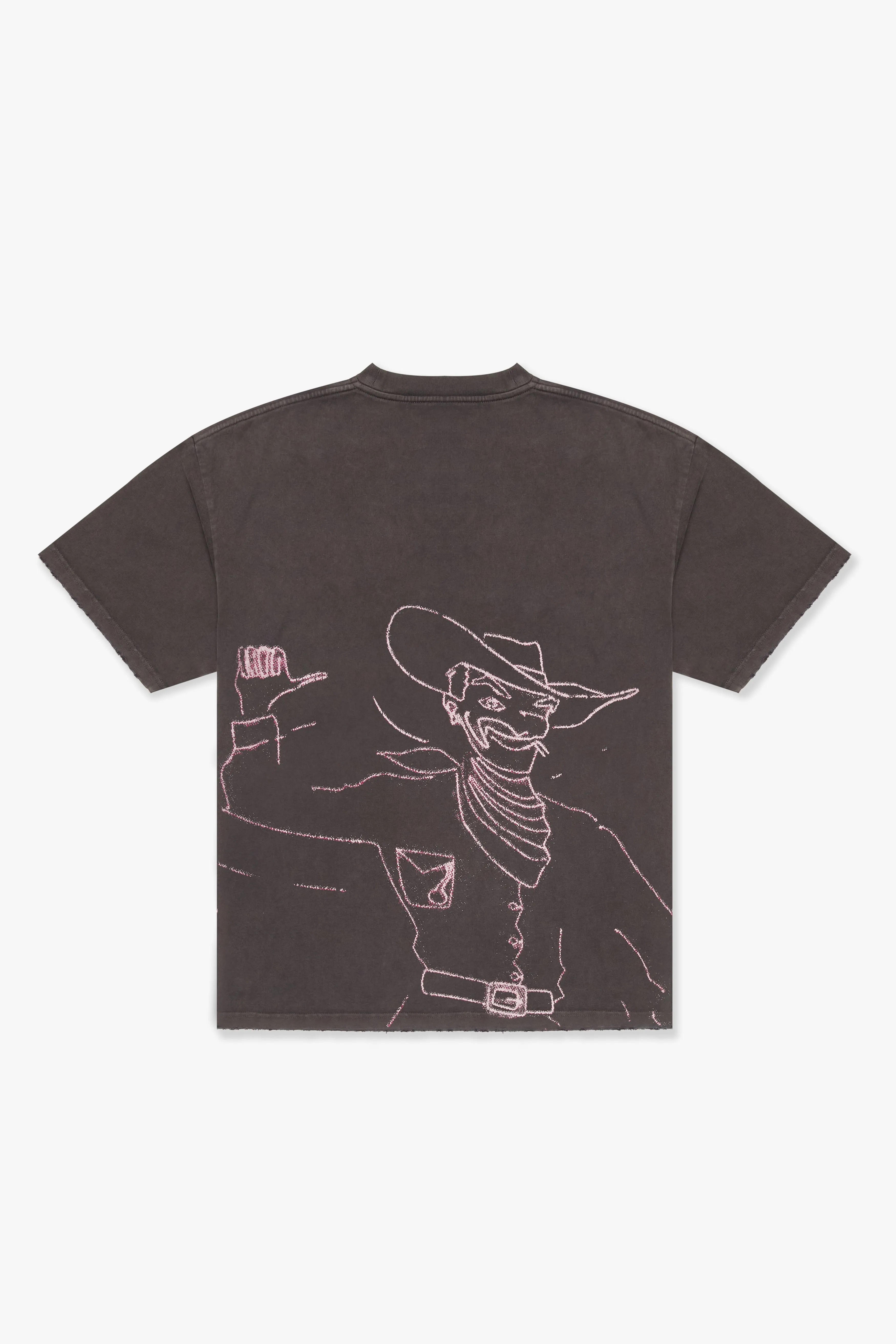 "HOWDY" VINTAGE GREY TEE