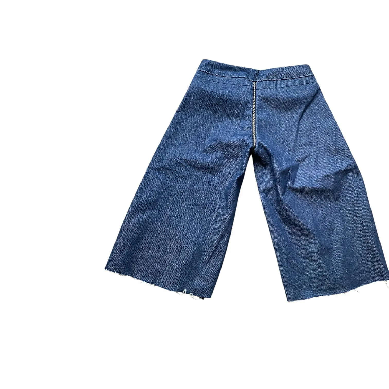 Raw Denim Plaid Hybrid Full Zip Jorts (28 Waist)