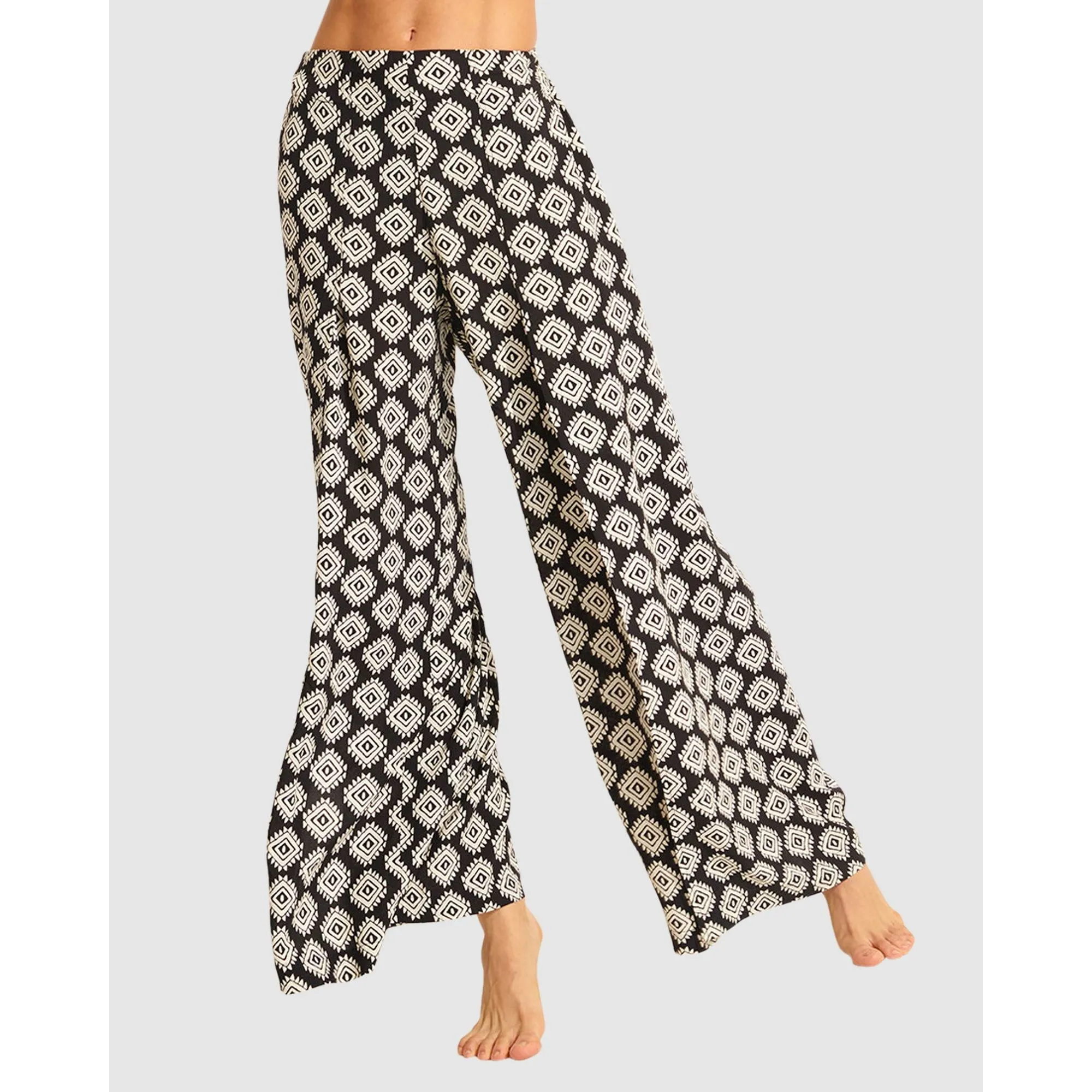 Sarong Stefa Wide Leg Beach Pants with Slits