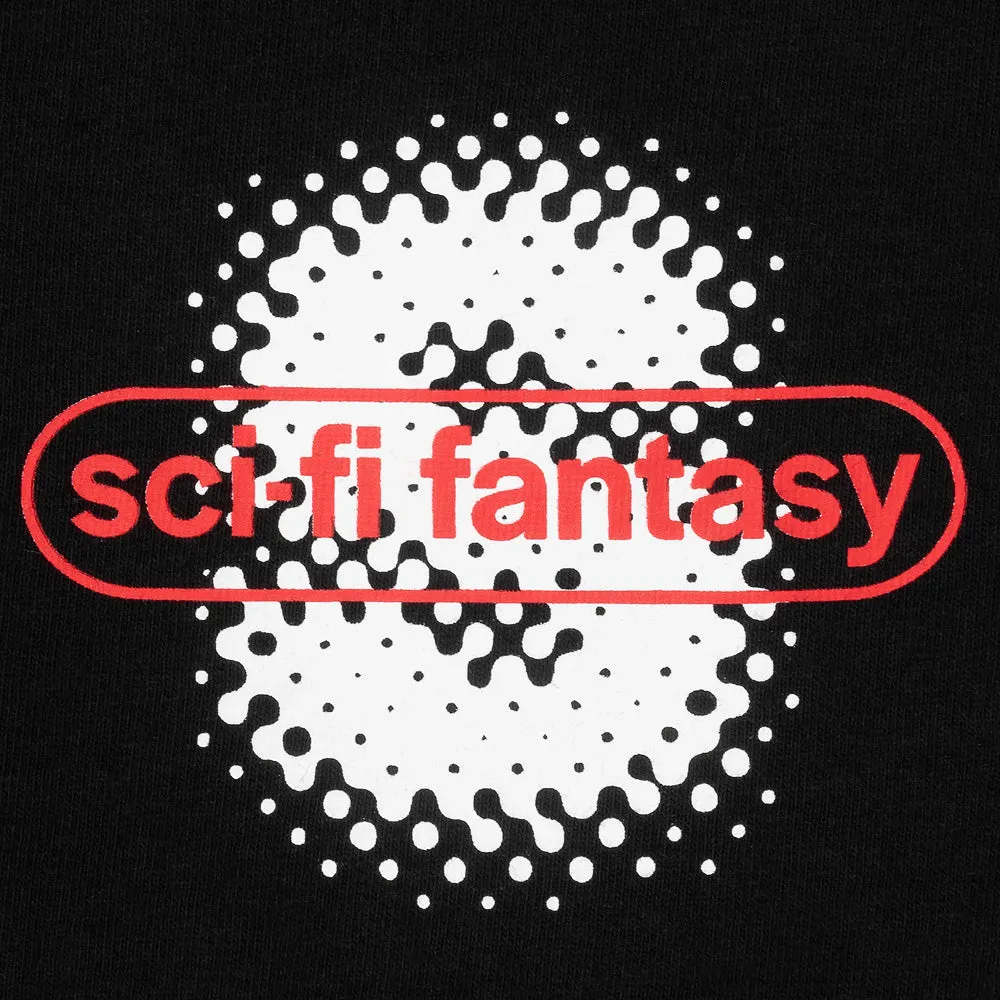 SCI-FI FANTASY SPOTTY TEE // BLACK