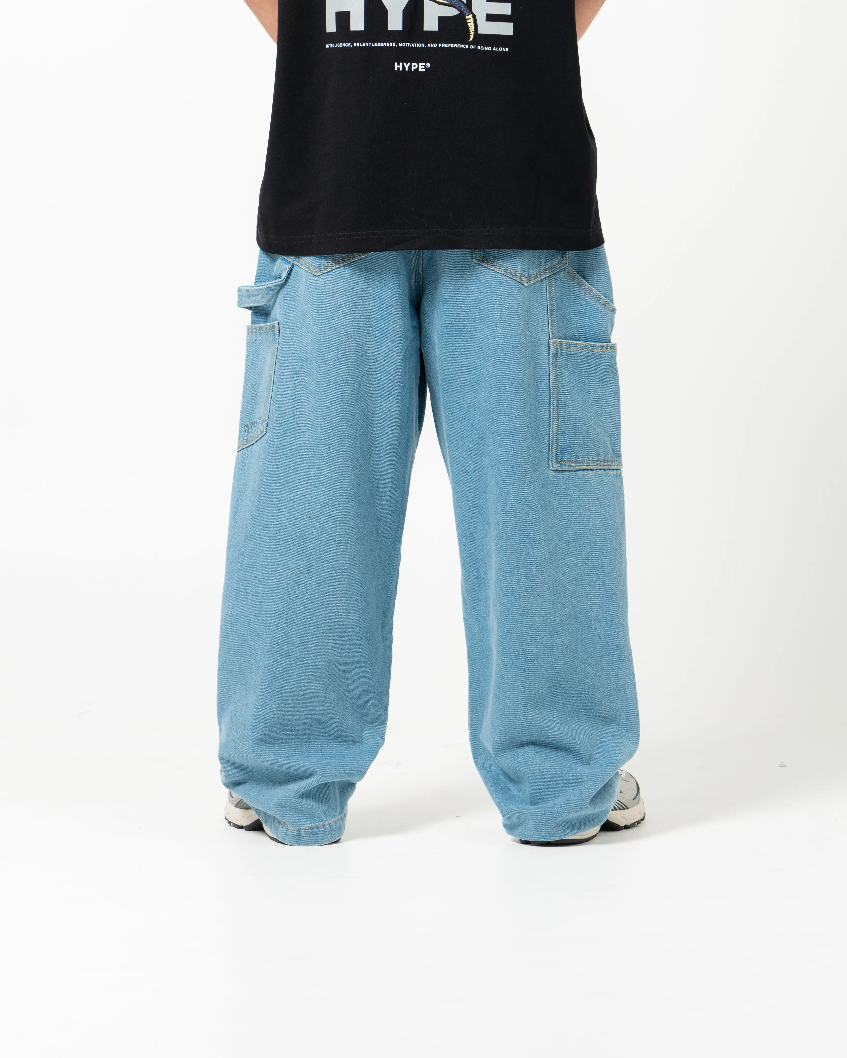Seasonal Bottom Denim Overlaid LP