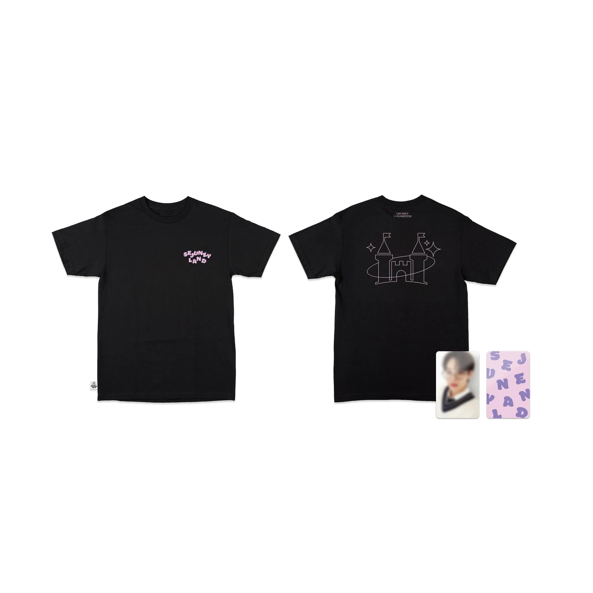 SEJUN - [SHORT SLEEVE T-SHIRTS] 1st FANMEETING [SEJUNEY LAND] OFFICIAL MD