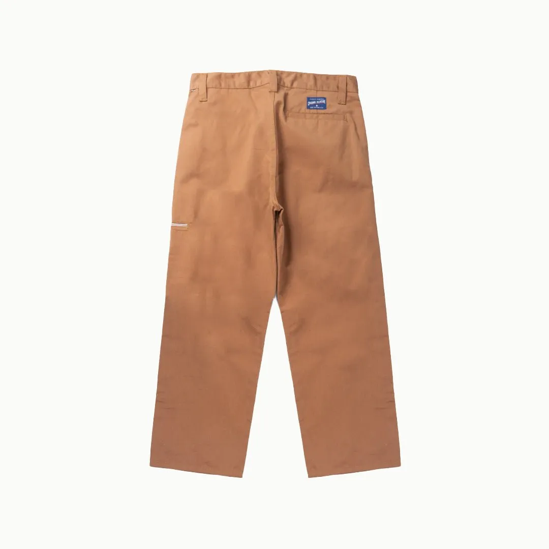 Selvedge Chino Pants Khaki