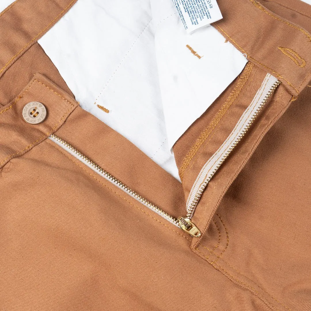 Selvedge Chino Pants Khaki