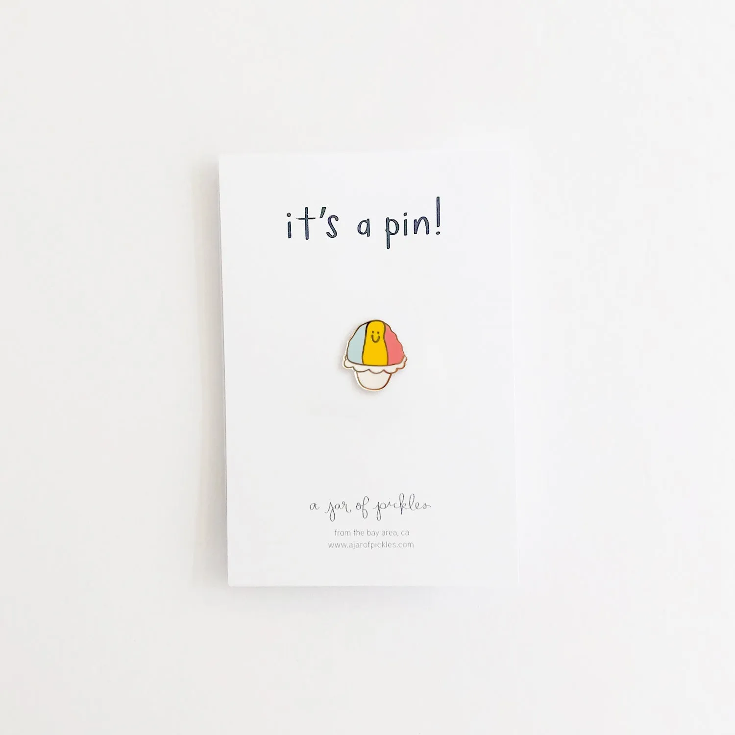 Shave Ice Pin