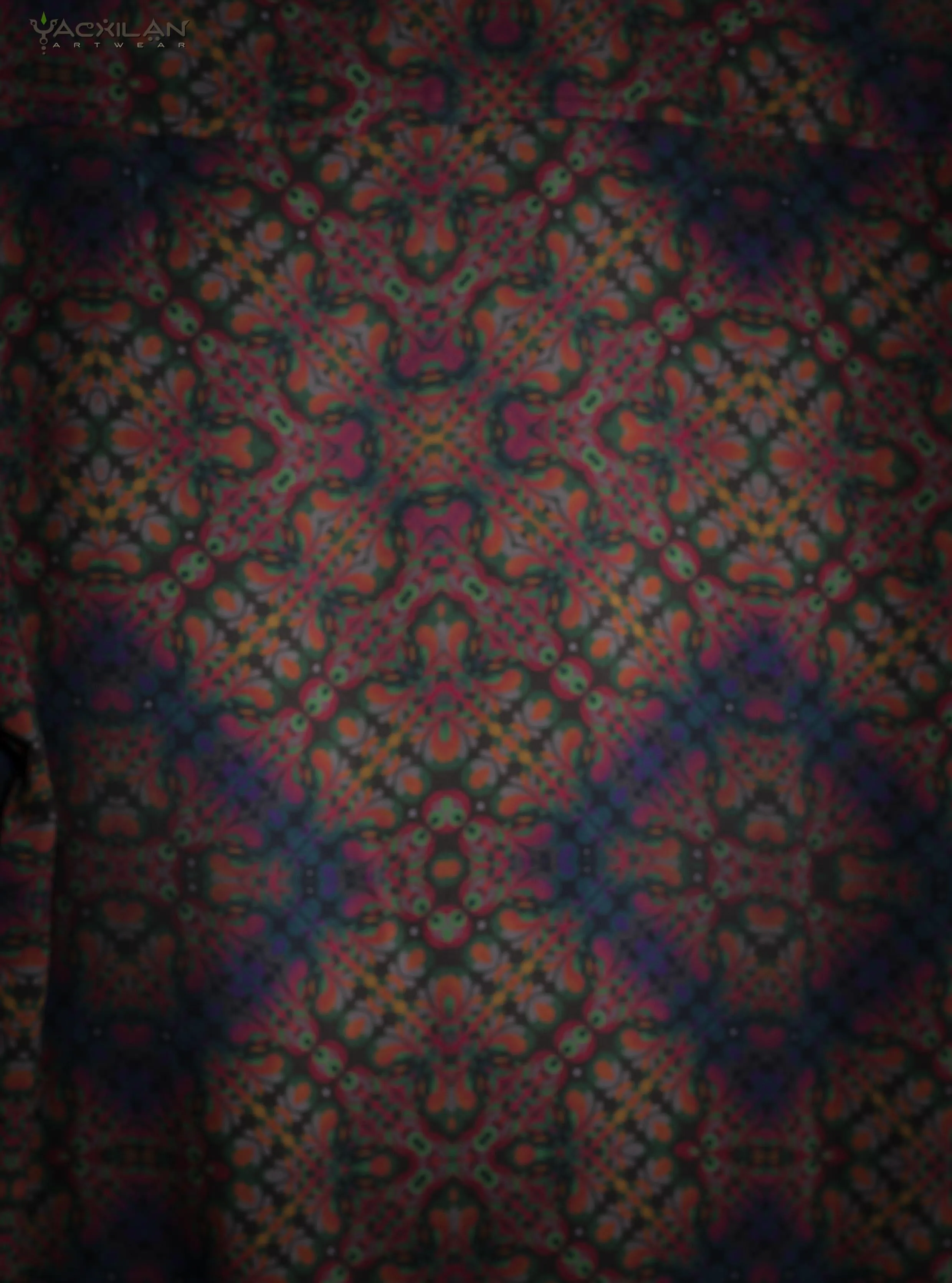 Shirt Men Half Sleeves / Viscose AOP - DELIKSATEZEN