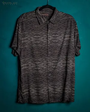 Shirt Men Half Sleeves / Viscose AOP - SANDSTORM