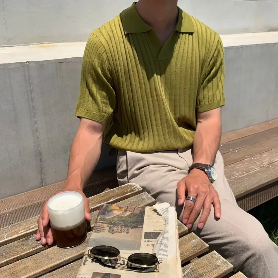Slim Fit Striped Polo Shirt