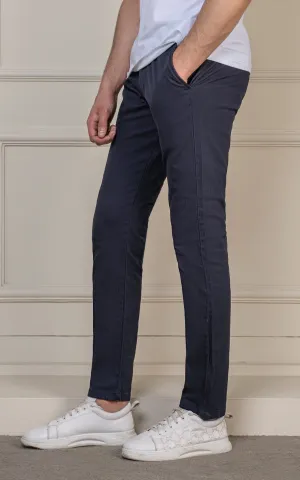 SLIM FIT TWILL PANT NAVY