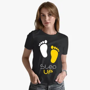 Step up - Polycotton Short Sleeve Round Neck T-Shirt