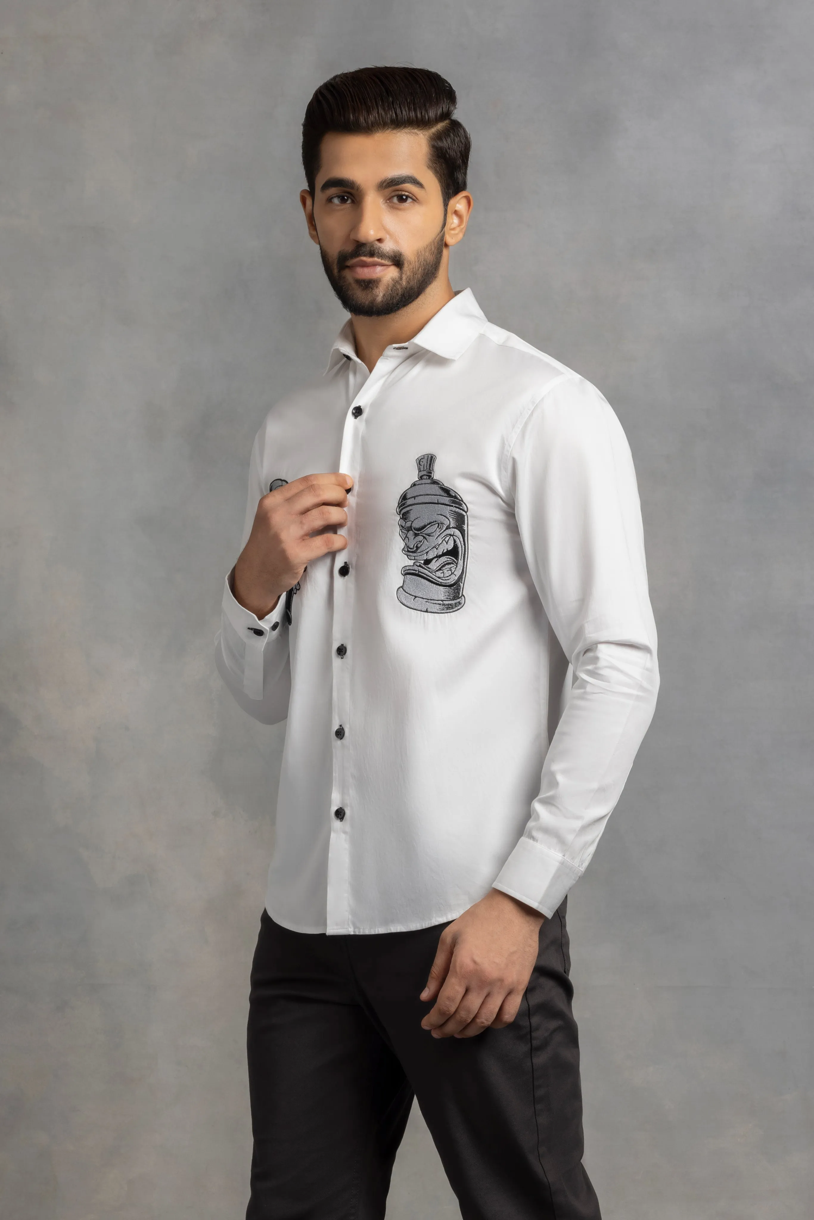 Street Art Shirt - Embroidered Shirts