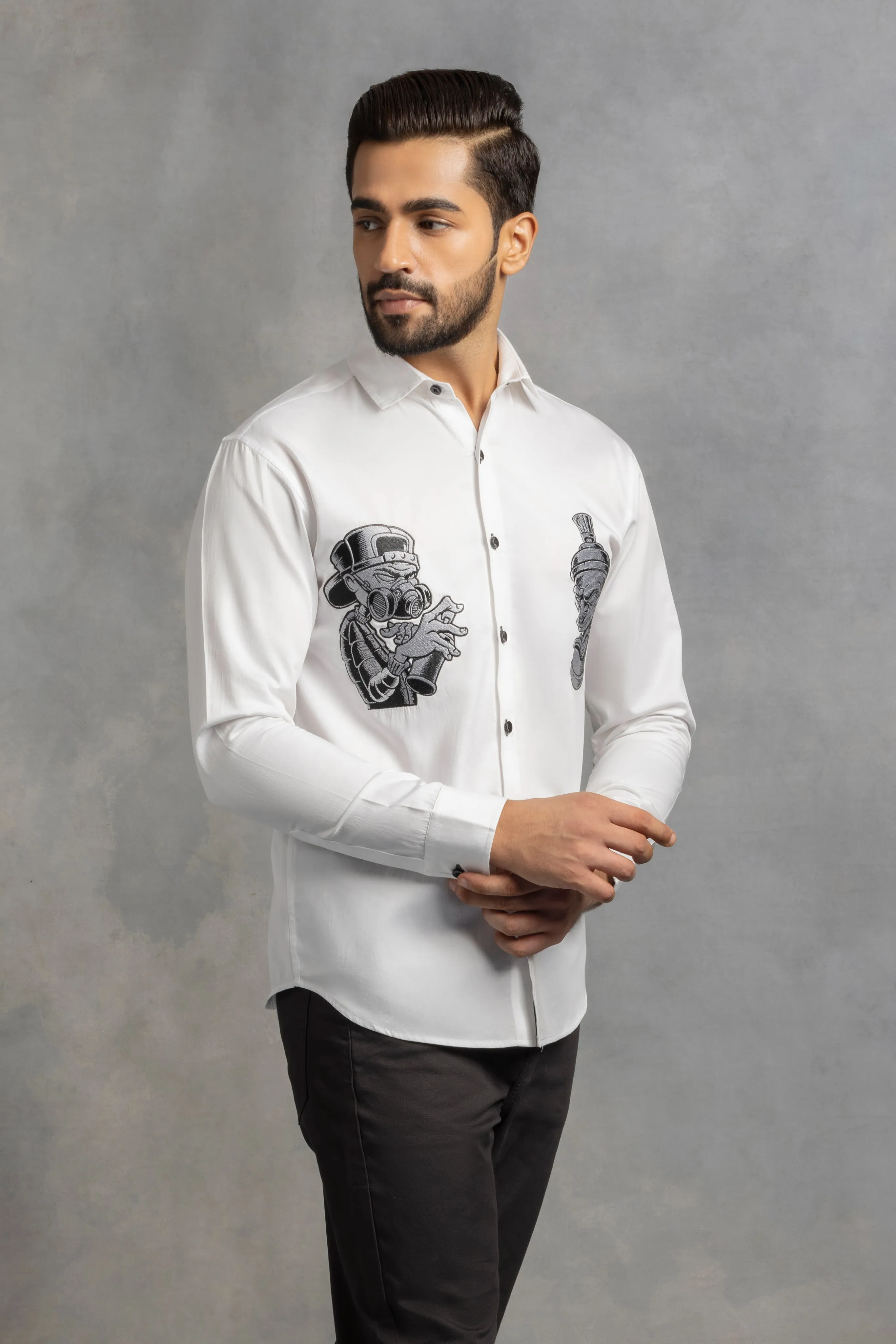 Street Art Shirt - Embroidered Shirts