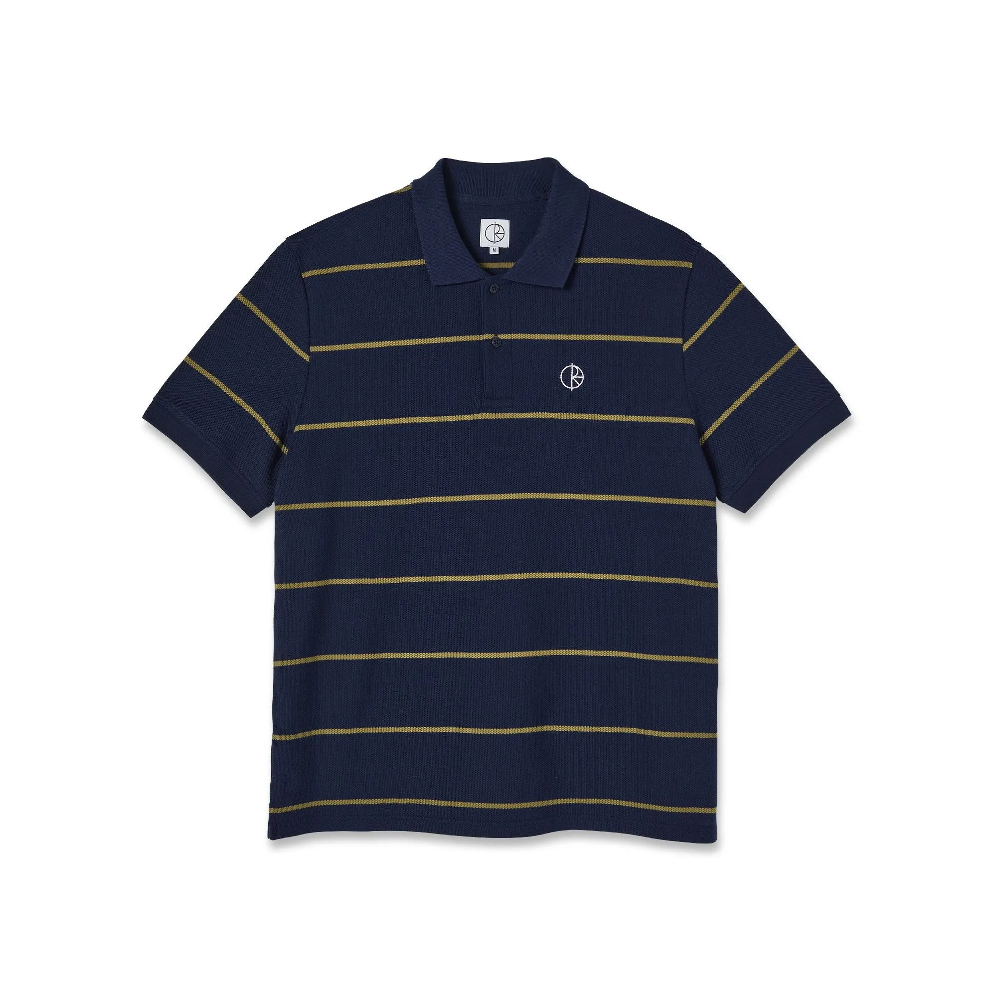 Stripe Polo Shirt (Navy)