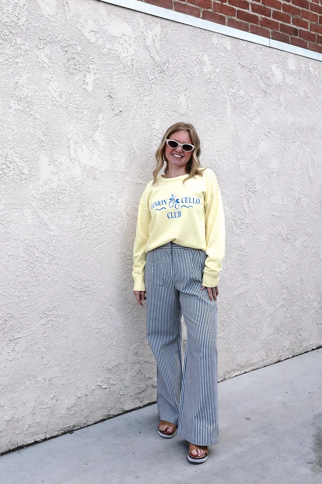 Striped Linen Trousers