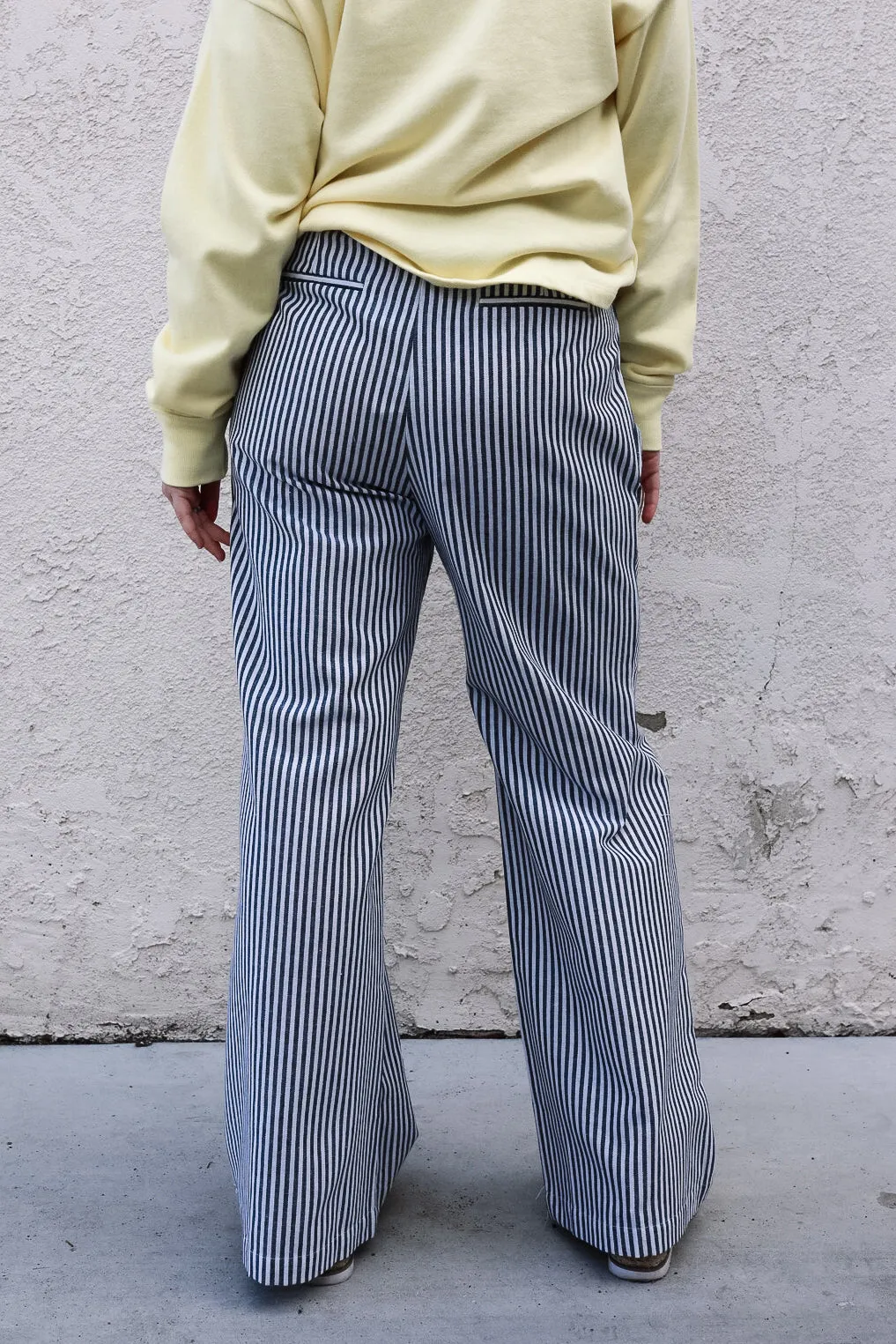 Striped Linen Trousers