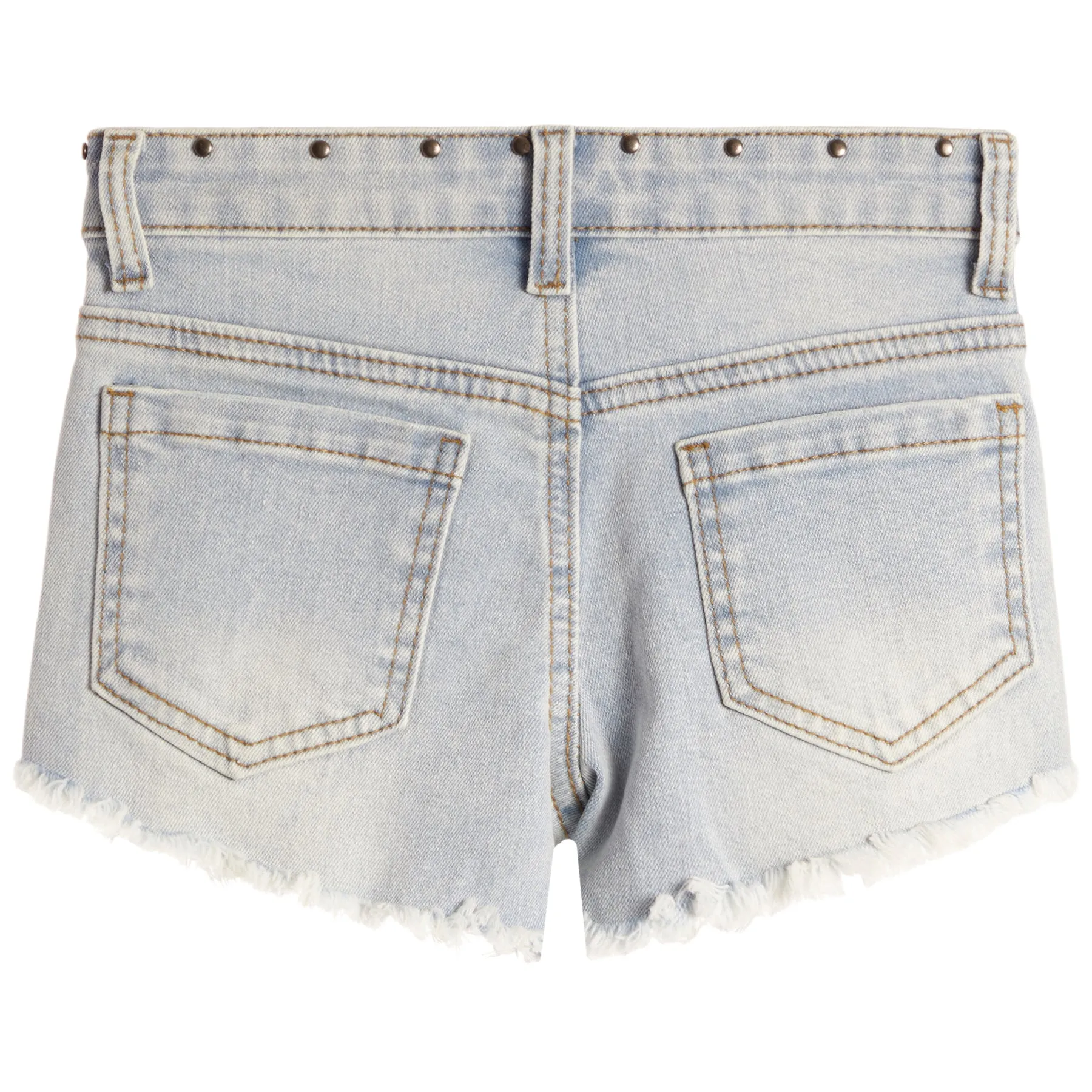 Studded Denim Short