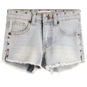 Studded Denim Short