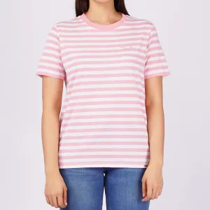 Stylistic Mr. Lee Ladies Basic Tees Relaxed Fit 120559 (Pink)