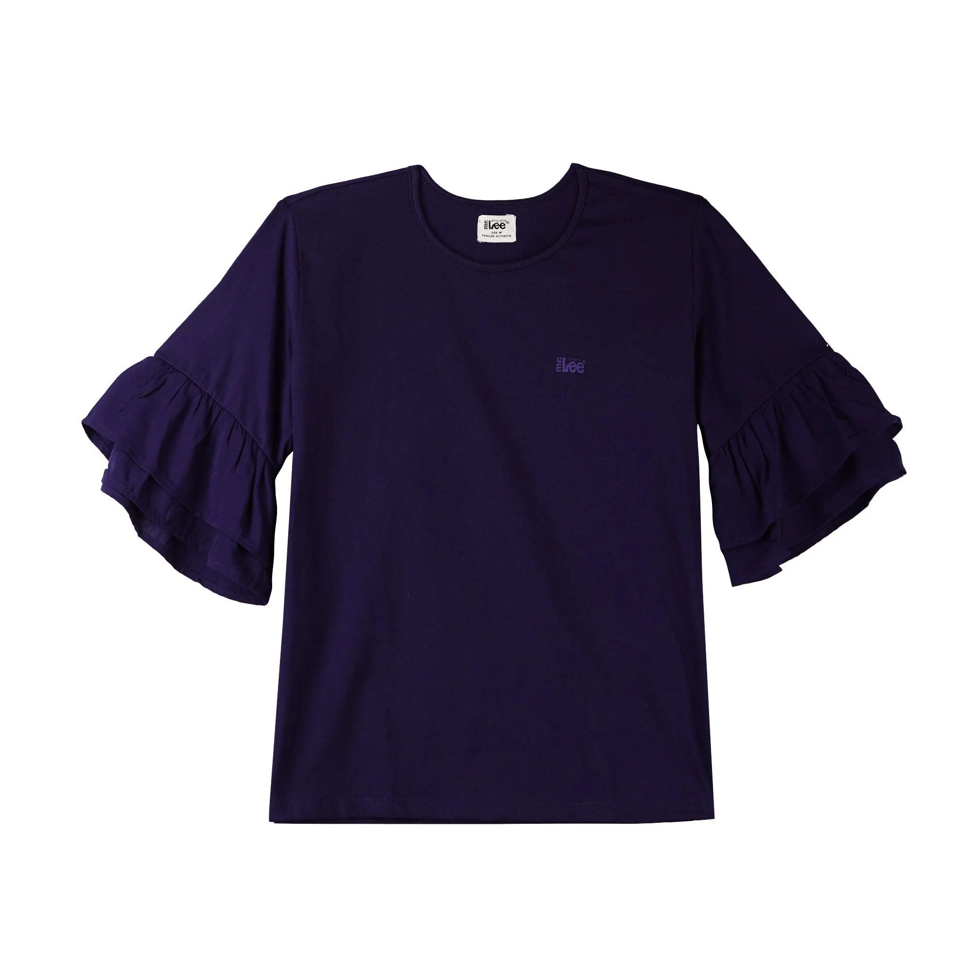 Stylistic Mr. Lee Ladies Basic Tees Relaxed Fit 144029-U (Navy)
