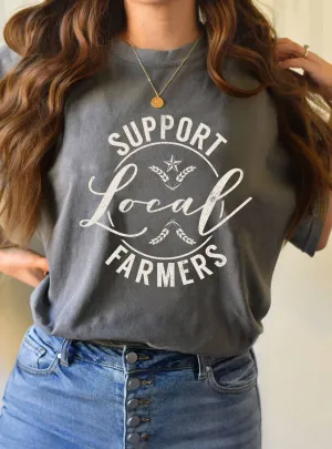 Support Local Farmers Graphic Tee