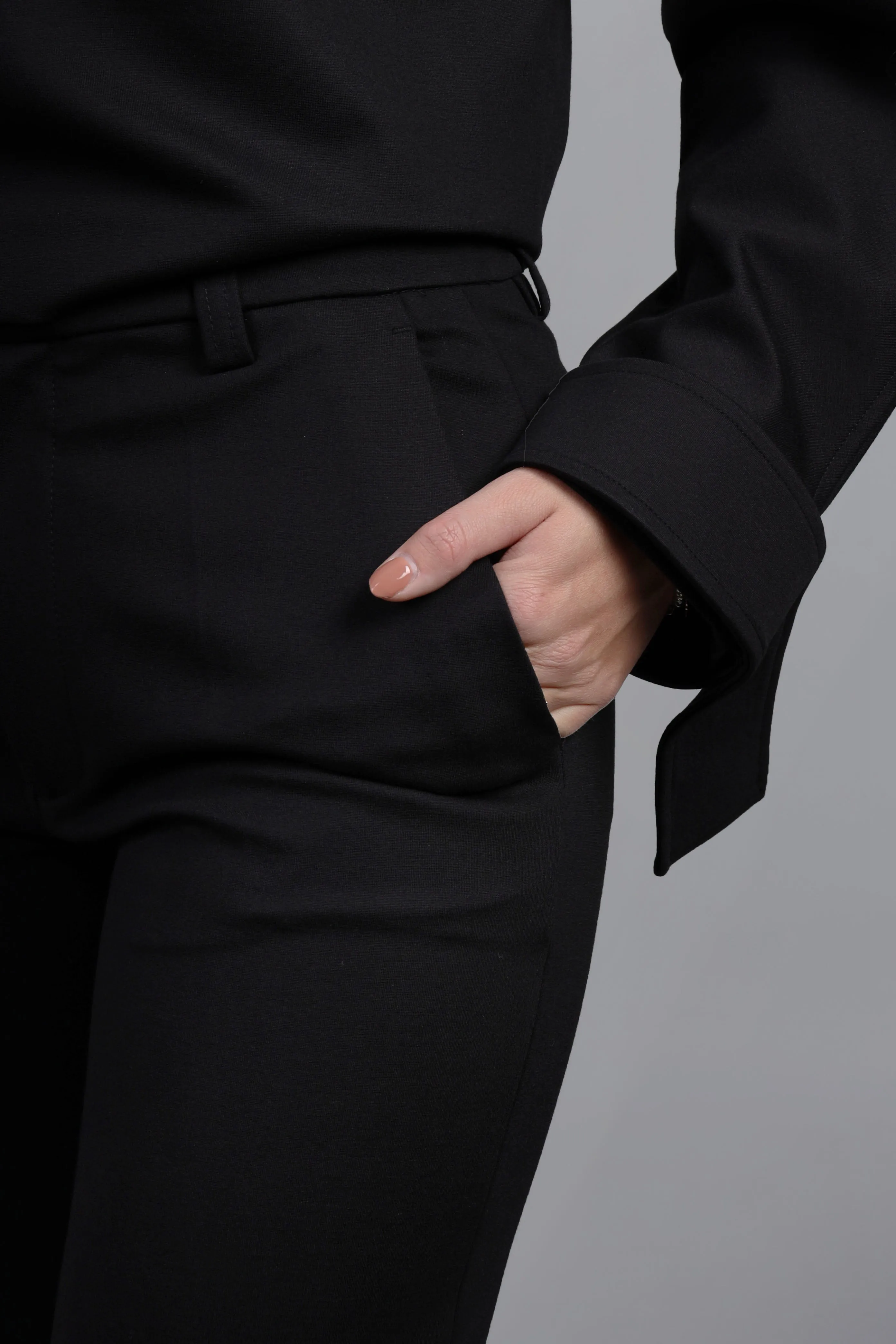 Tailored Straight Black
