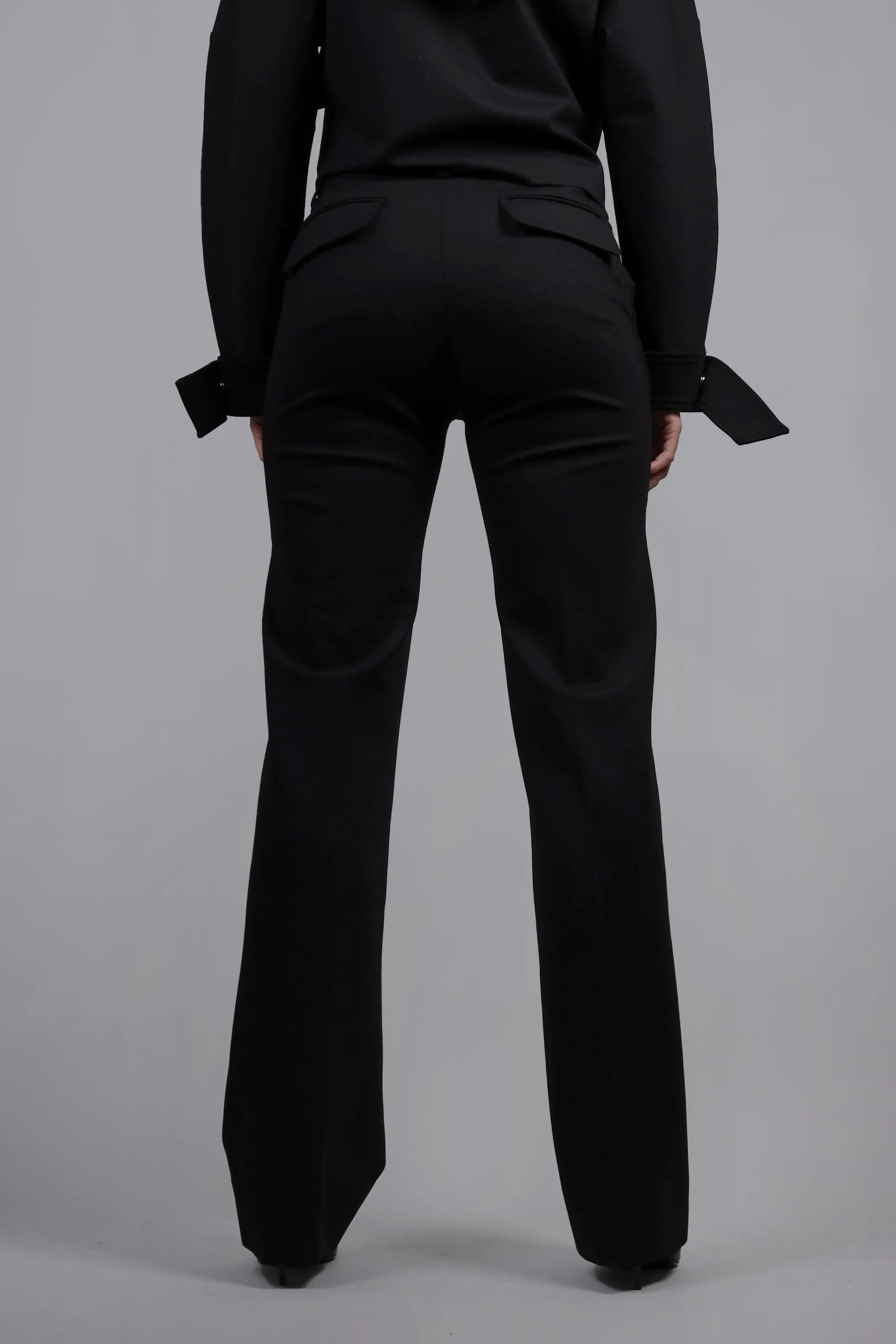 Tailored Straight Black
