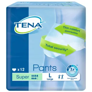 Tena Pants Super Large - 12 Pack