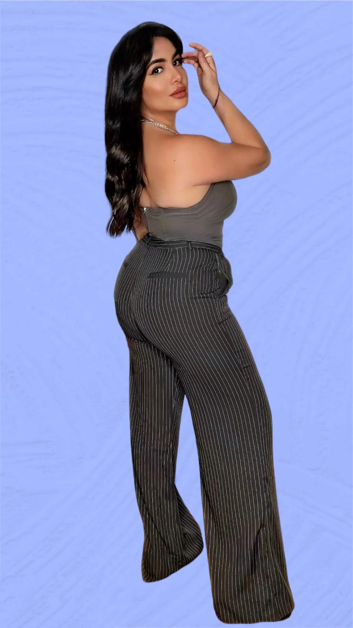 The Amber Tailored Charcoal Pants