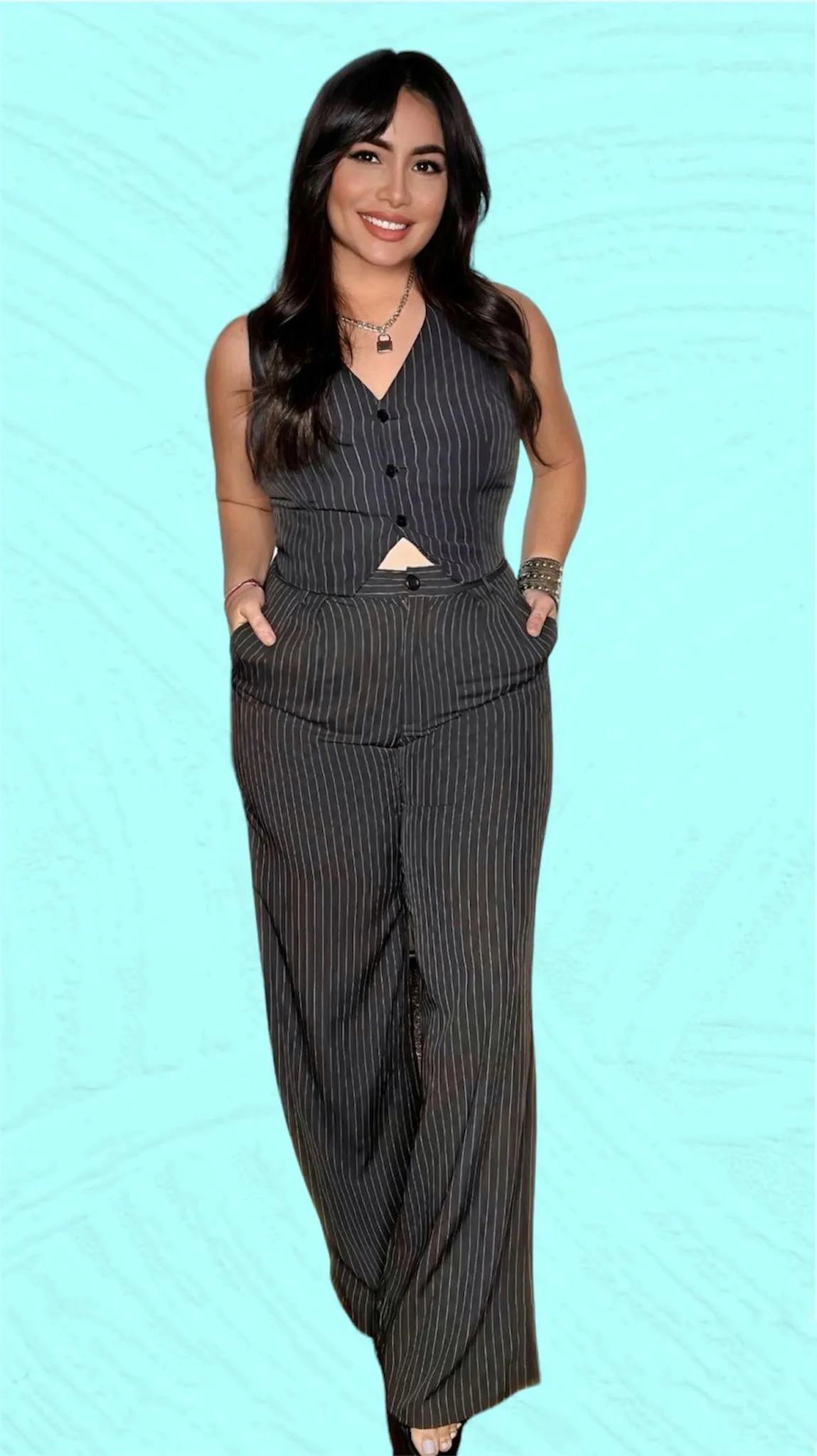 The Amber Tailored Charcoal Pants