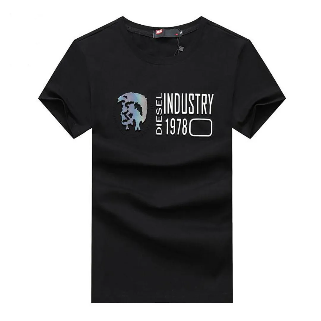 The Brave Industry Lightweight Round neck-Black