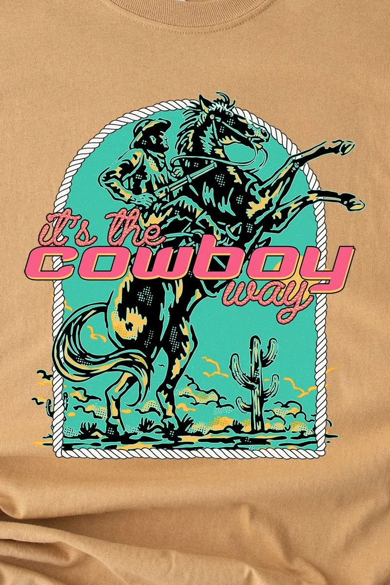 The Cowboy Way Short Sleeve Relaxed Fit T-Shirt