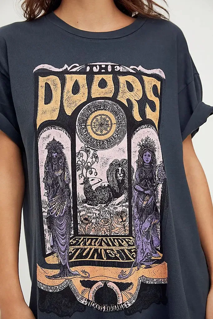 The Doors Bohemian Short Sleeve Tees T-shirt